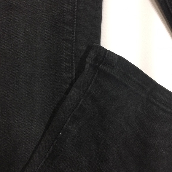 𝅺aeo dark grey wash skinny kick jeans - Picture 2 of 9